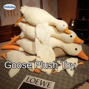 Oldlaiben Big Goose Doll Plush Big Duck Doll Long Pillow Soft Stuffed Toy 50cm/90cm/130cm/160cm