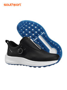 Southport Mens Golf Shoes Breathable Knob Laces Waterproof Sport Shoes Professional Golf Footwear Clearing Sale Price