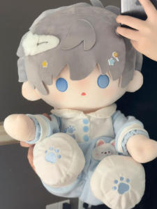 Cute Cotton Doll 40cm Anime Figure Two-Dimensional Love And Deep Space High Aesthetic Doll Clothes Collectible Toys