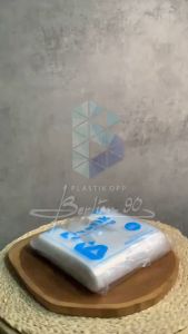 Plastik PE Bening uk. 15 / Kresek Transparan Tebal 250 gram Kantong PLastik Kresek HD Tebal Bening TRansparan Murah