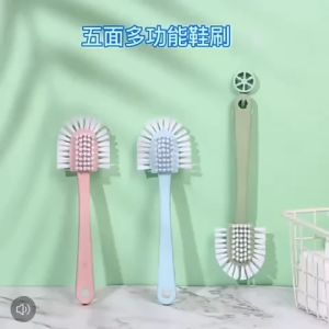 OV182 Toilet Brush Sikat Toilet Kreatif Sikat WC 5 sisi