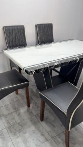 โต๊ะทานข้าว 6 ที่นั่ง ขนาด 900 x 1500 mm