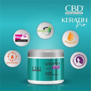 CBD KERATIN HAIR MASK 500 GRAM