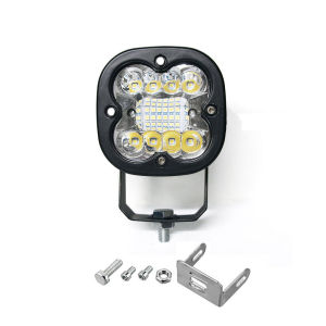 3 Inch Led Pod Lights For Motorcycles 66w Fog Light White And Yellow Light Amber Bright 4x4 Led Lamp Bar Tractor Truck Offroad