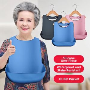 WEVOLA | Waterproof Adult Bib For Elders Silicone
