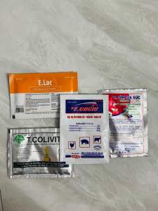 Combo 4Gói Phòng Và Xử Lý Cầu Trùng Gà Ngan Vịt Chó Mèo Và Gia súc