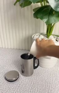 Mug Termos Stainless 350ml - Gelas Kopi Insulated