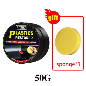Chất Làm Bóng Nhựa Ô Tô Phục Hồi Màu Đen Đánh Bóng Da & Đồ Trang Trí - Lớp Phủ Vệ Sinh Và Sửa Chữa Ngoại Thất Cho Phụ Kiện Xe Hơi