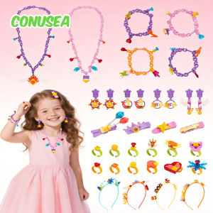 Girls Beauty Toys Child Girl Makeup DIY Craft Jewelry Necklace Headband Bracelet Bling Hair Jewel Birthday Gifts 7 To 12 Years