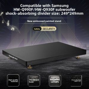 Metal Soundbar Stand Suitable for Q990F Q930F 9500S Floor-Mounted Surround Soundbar Stands Shock-Absorbing Feet HiFi Audio Accessories
