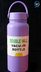 Botol Air Termos Stainless Polos Elegan 800 ML Vacuum Insulated Olahraga Bpa Free Penyaring Teh-2426