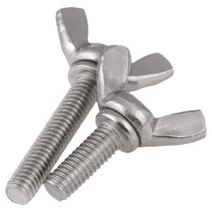 BAIRUITE | 304 Stainless Steel Butterfly Head Hand-Tightened Screw