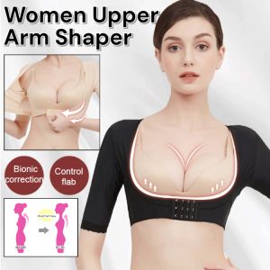 Women Upper Arm Shaper Arm Control Slimming Shapewear Shoulder Slimmer Compression Shapewear Push-Up Posture Corrector Shapewear