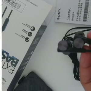 Tai Nghe Nhét Tai Extra Bass Sony MDR-XB75AP -Dây dù chống rối Bass Mạnh