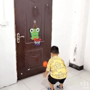 Japan Mini Basketball Hoop Outdoor Adjustable Practice Hanging Set with Ball Board For Children