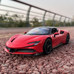 Bburago | Ferrari SF90 FXXK LAF 296 Scale Model Car 1:18