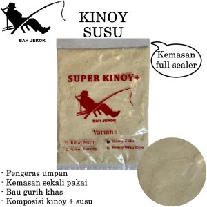 Kinoy Susu Kristal Murni Pengeras Umpan Jitu Pancing Kolam & Laut SP (250gr)