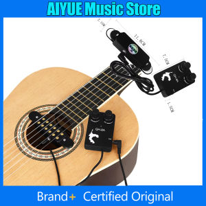 IRIN | Acoustic Guitar Sound Hole Pickups Connections Amplifier Adjustable Volume Folk Classical Guitar Universal Pickups String Parts