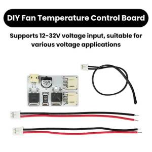 Aideepen | DC Fan Controller Temperature Control Board DIY Automatic Speed Regulator For LED Fan Controller Temperature Control Board
