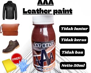 cat kulit warna coklat isi 50 mlcat jaket kulitcat sepatu kulitcat jok kulit dll