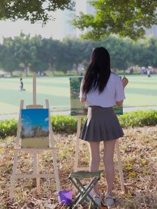 150cm Premium kayu Easel berdiri/lukisan berdiri/papan...