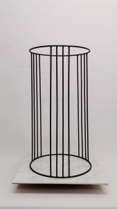 ขาตั้งขนาดใหญ่ ขาตั้งเหล็ก ขาตั้งกระถาง ทรงสูง สำหรับประการขายเชื่อมต่อมือ ขนาด 35x45x100cm รวมกระถาง