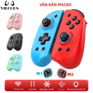 Tay Cầm Không Dây NS1 Cho Nintendo Switch/Switch Lite/OLED - Bộ Điều Khiển Joycon (L-R) Với Cần Điều Khiển Hiệu Ứng Hall TURBO & Chức Năng Đánh Thức