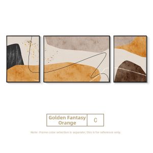 Abstract Set Modern Minimalist 3-piece Wall Art