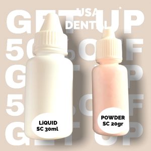 PAKET HEMAT 50 BAHAN GUSI GIGI PALSU