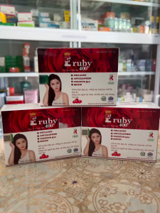 Vitamin E Eruby400 hỗ trợ làm đẹp da hạn chế lão hóa da - Hộp 30 viên