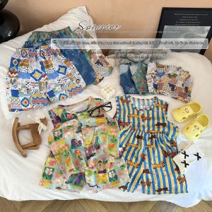 JIFANPAUL | Bộ Đồ Nhà Không Tay Siêu Nhẹ Cho Bé