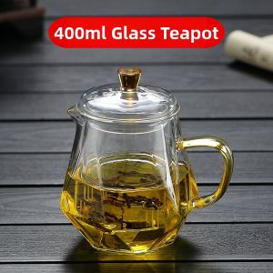 Heat Resistant Glass Tea Pot For Home Electric Ceramic Stove