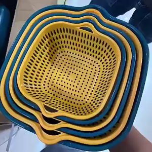 6IN1 Strainer & Colander For Fruits and Vegetables washing drainer basket