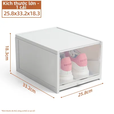 XIANGSHU | Hộp Đựng Giày Trong Suốt Kiểu Ngăn Kéo