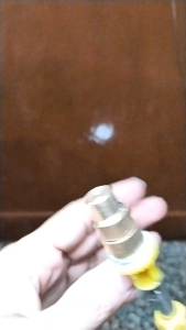 NOZZLE / SPUYER NOZZLE SPRAYER ELEKTRIK KUNINGAN 1 LUBANG LURUS