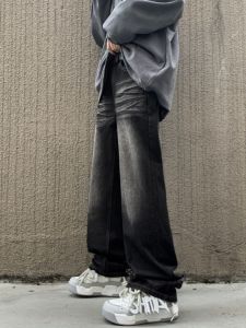 Retro Gradient Dyed Black Jeans: A Comprehensive Guide