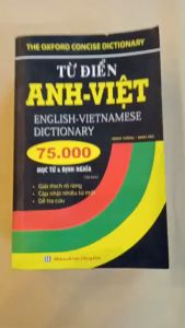 Sách - Từ Điển Anh - Việt 75.000 Mục Từ Và Định Nghĩa