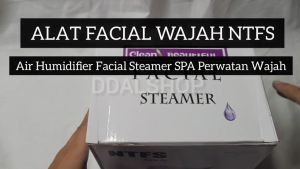 Alat Facial Steamer Perawatan Wajah Wanita Mesin Uap SPA Kecantikan