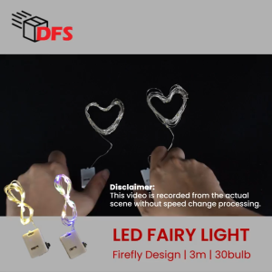 DFS Mini led fairy light/3M 30Bulb fairy lights battery operated light Warm White/RGB