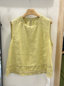 Shalldoer | Áo thun nữ tay ngắn thêu hoa kiểu Pháp dáng rộng mùa hè mới thoáng khí thoải mái thường ngày không có túi