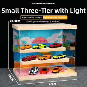 1-64 Scale Car Display Box Toy Storage Rack