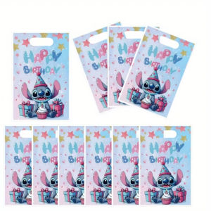 Disney | New Cartoon Characters Design Party Gift Bag Cartoon Theme Candy Bag Storage Bag Baby Shower Party Supplies Decorations Gifts