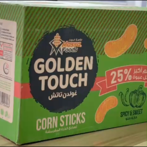 Chips BIG SIZE Sweet Spicy Golden Touch Box 12x104g Imported Crispy Potato Snack Value Pack