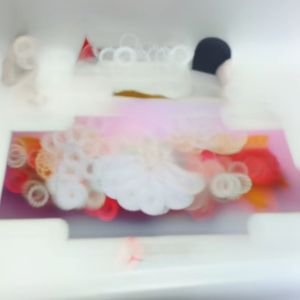 HIASAN DINDING SET ABSTRAK PINK FLOWERS ISI 4 KAMAR DEKORASI RUMAH WALL DECOR PAJANGAN DINDING SATU SET BUNGA