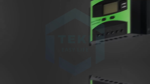 Bộ Điều Khiển Sạc Năng Lượng Mặt Trời PWM WT-30A TEKI 12V/24V Tự Nhận Bình Màn LCD USB Kép