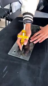 COD Cepat Yikuu Pisau Pemotong Keramik 2 in 1 Ceramic Tile Cutter Handheld Ubin granit / Pemotong Kaca Super Tajam Multi fungsi / Pisau Pemotong Keramik Glass Diamond Cutter Tile Handheld - AI304