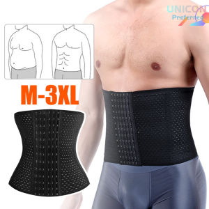 Men's Waist Shaper Girdle: Tummy Control Workout Belt & Slimming Body Shapewear