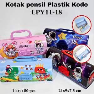 Tempat Pensil Kunci Pasword Astronot 3 Tingkat Whiteboard LPY 11-18 Spaceman