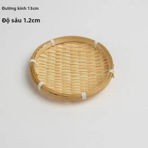 Khay Tre Tự Nhiên Dệt Tay Thân Thiện Với Môi Trường Chắc Chắn Dùng Để Đựng Đồ Và Trang Trí Nhà Cửa