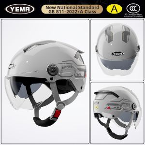YEMA | Sun Protection Breathable Certified Safety Helmet Half Helmet